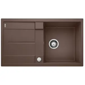 Evier Blanco Metra 5S Silgranit - Cafe - Vidage : Automatique pas cher
