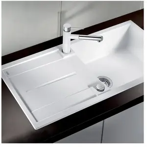 Evier Blanco Metra xl 6S Silgranit - Blanc - Vidage : Automatique pas cher