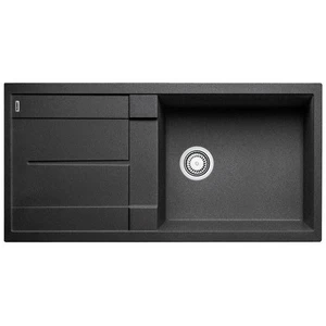 Comparateur de prix : Blanco - Evier à encastrer 60cm manuel anthracite avec siphon 515752