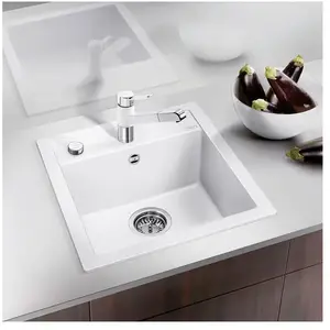 Comparateur de prix : Evier à encastrer BLANCO DALAGO 45 - 45cm - 1 bac - Vidage automatique