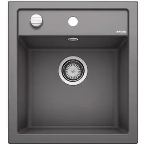 Comparateur de prix : Evier à encastrer BLANCO DALAGO 45 - Gris rocher - Automatique - 45cm
