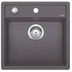 Comparateur de prix : Evier à encastrer BLANCO DALAGO 5 - 50cm - Gris rocher - Vidage automatique