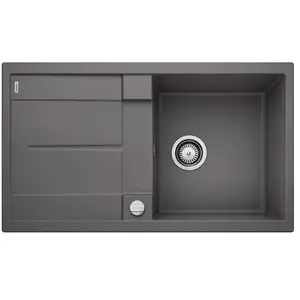 Comparateur de prix : Evier Blanco Metra 5S Silgranit - Gris Rocher - Vidage : Automatique