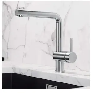 Comparateur de prix : Mitigeur Linus PST - Blanco - Pivotant - Design minimaliste - Blanc