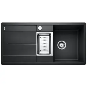 Evier Blanco Metra 6S-F Silgranit - Noir - Vidage : AutomatiqueVendu paramazon