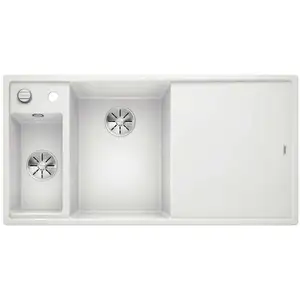 Blanco 524657 AXIA III 6 S Évier de Cuisine en Granit, Blanc, 60 cm Unterschrank