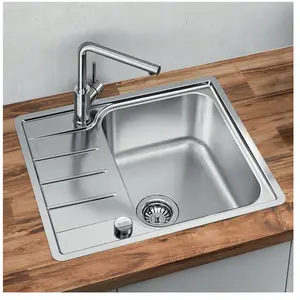 Comparateur de prix : Evier - BLANCO - LEMIS 45 S-IF Mini - Inox - 1 bac - Réversible