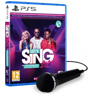 Comparateur de prix : Plaion LET'S SING 2023 HIT FRANÇAIS ET INTERNATIONAUX+MIC FR PS5 Playstation 5