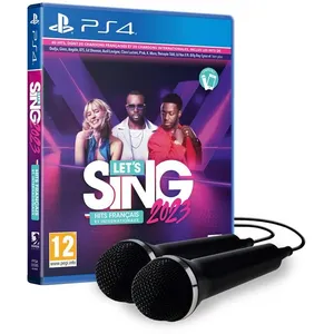 Comparateur de prix : Ravenscourt Let's Sing 2023 + 2 Micros Edition Bundle PS4 PlayStation 4