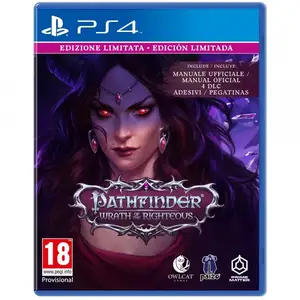 Playstation Games Ps4 Pathfinder Wrath Of The Righteous pas cher