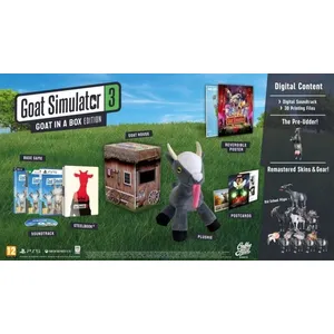 Comparateur de prix : Coffe Stain Studios Goat Simulator 3   Goat in a Box Edition Collector PS5
