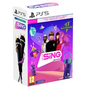 PLAION Deep Silver Let’s Sing 2025 PACK 2 MICROS ( PlayStation 5 ) pas cher