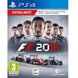 Comparateur de prix : Codemasters F1 2016 Edition Limitée PS4 PlayStation 4