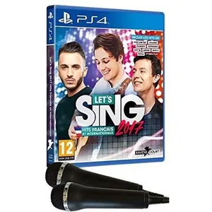 Ravenscourt Logithéque Let's Sing 2017 - Hits Français Et Internationaux + 2 Microphones Ps4 pas cher