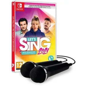 Ravenscourt Lets Sing 2021 Hits français et internationaux + 2 Micros Jeu Switch pas cher