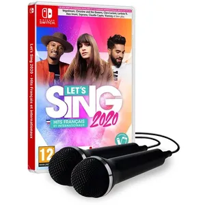 PLAION Ravenscourt Let's Sing 2020 Hits Français et Internationaux + 2 Micros Jeu Switch pas cher