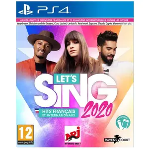Comparateur de prix : Ravenscourt Let's Sing 2020 Hits Français et Internationaux PS4 PlayStation 4