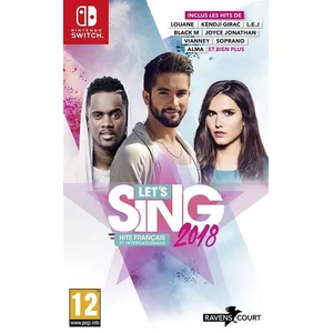 Ravenscourt Plaion Let's Sing 2018 : Hits Français Et Internationaux Switch pas cher