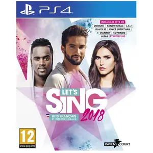 Comparateur de prix : Ravenscourt Let's Sing 2018 Hits Français et Internationaux - Neuf