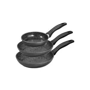 Comparateur de prix : Lot de poêles, 3 pcs, 16/20/24 cm Stoneline