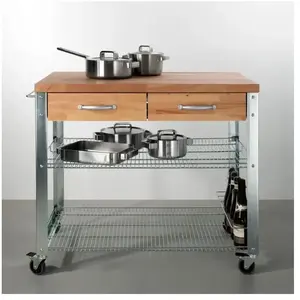 Desserte Cook - 100 x 60 cm Jan-Kurtz pas cher