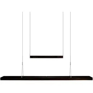 HerzBlut Amalia suspension LED, chêne charbon pas cher