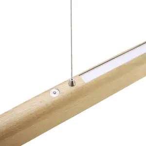 HerzBlut Arco LED Suspension chêne cendré Natur 130cmVendu parluminaire