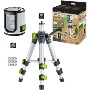 Laserliner Set niveau laser Laserline easycross + trépied pas cher