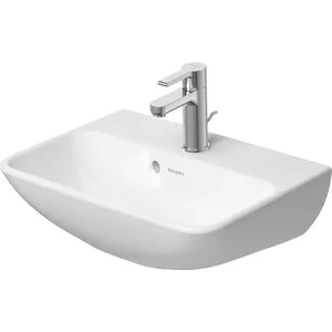 Duravit ME by Starck Lavabo 45 cm Céramique Blanc avec WonderGliss, 1 trou de robinetterie pas cher
