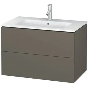 Duravit L-Cube Meuble sous-vasque, 2 tiroirs, LC624109090, pas cher