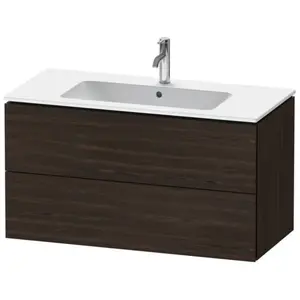 Duravit L-Cube Meuble sous-vasque, 2 tiroirs, LC624206969, pas cher