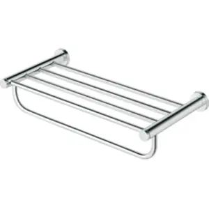 Duravit D Code 0099251000 Étagère Porte-Serviettes Chromé 630 x 220 mm