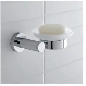 Duravit 0099171000 Porte-Savon avec Liens en Verre Downlight Chrome MatVendu paramazon