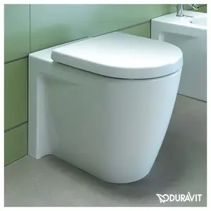 Duravit Starck 2 Cuvette au sol, 2128090000,Vendu paramazon