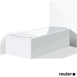 Duravit Starck Habillage baignoire simple / baignoire balnéo, angle, S... pas cher