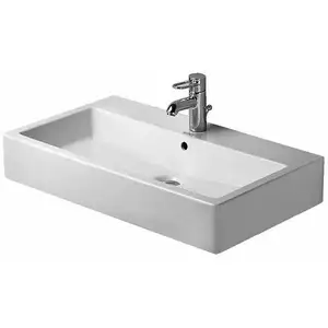 Vero - Meuble-lavabo 70x47 cm, avec un trou pour robinetterie, blanc alpin 0454700027 - DuravitVendu paramazon