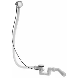 Duravit D-Code Garniture de vidage et de trop-plein, 790226000001000