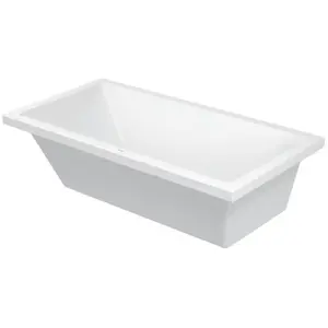Duravit - Starck baignoire rectangulaire 180x90cm, un fond incliné,Vendu paramazon