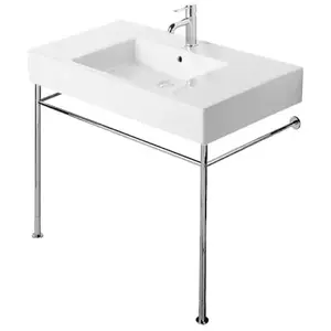 Duravit Vero meuble lavabo 85cm, avec trop-plein, avec banc trou