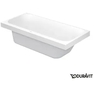 Duravit Happy D.2 Baignoire rectangulaire à encastrer, dossier pas cher