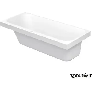 Duravit - Happy D.2 Baignoire rectangulaire à encastrer, dossierVendu paramazon
