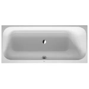 Duravit - Happy D.2 Baignoire rectangulaire à encastrer, dossier pas cher
