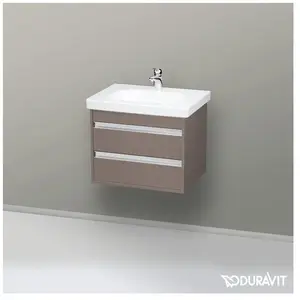 Duravit Ketho Meuble sous-vasque, 2 tiroirs, KT665004343, pas cher