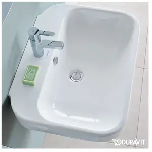 Lave-mains - DURAVIT - Happy D.2 - 500x360 mm - Céramique - BlancVendu paramazon