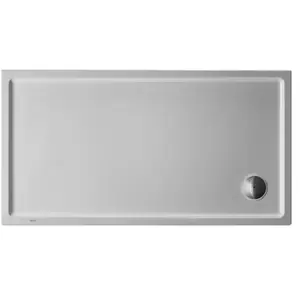 Duravit Bac à douche rectangulaire Starck Slimline 140x70x5,5cm, blanc pas cher