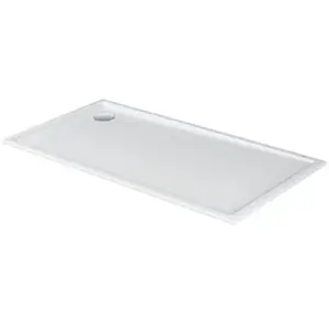 Duravit Bac à douche rectangulaire Starck Slimline 170x90x6 cm, blanc pas cher