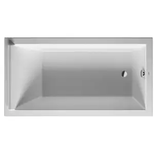 Duravit Starck Baignoire rectangulaire encastrée, 700337000000000,