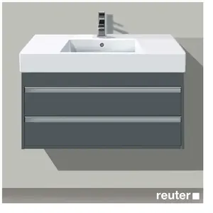 Duravit Ketho Meuble sous-vasque, 2 tiroirs, KT664204949, pas cher