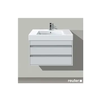 Duravit Ketho Meuble sous-vasque, 2 tiroirs, KT664101818, pas cher