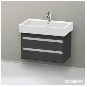 Duravit Ketho Meuble sous-vasque, 2 tiroirs, KT663704949, pas cher